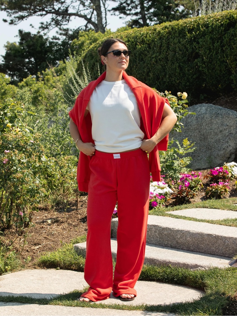 PARKE Red Sweatpanta